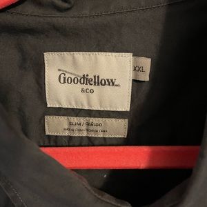 Good fellow dark grey dress shirt
